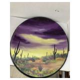 Oil Painting on Metal