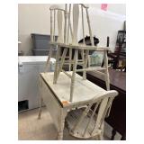 Drop Leaf Table & 3 Chairs