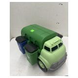 Garbage Truck w/Different Recycling Bins on sides