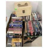 VHS and Dvds