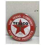 Metal Texaco Sign