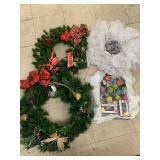 String Lights and Wreaths