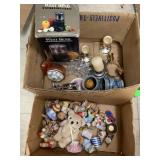 Candle Holders, Bear Figures, misc