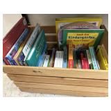 Books in Wooden Crate