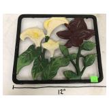 Metal flower Trivet