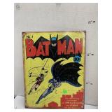 Metal Batman Sign