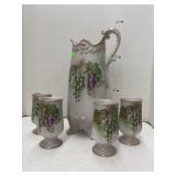 Bavaria Pitcher & Goblets