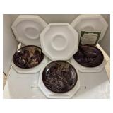 3 Owl Collectible Plates