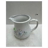 Decorative Glass Pitcher