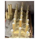 Electric Candles w/Glass Bulbs