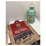 Rice Bag & Candle Decor