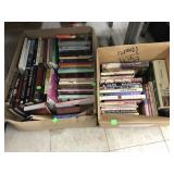 2 Boxes of books