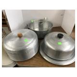 Cake Pans, Plates, and Rack