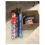 Christmas Lot - Wrapping Paper, Elf Car Buddy,