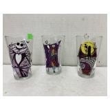 3- Nightmare Before Christmas tumblers
