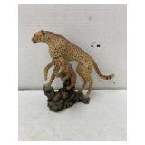 Resin Cheetah and Cub figure