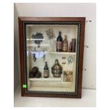 Wine decor shadow box
