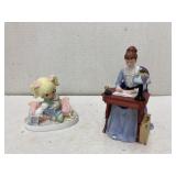 Resin and porcelain figures