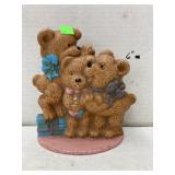 Cast iron bear door stop
