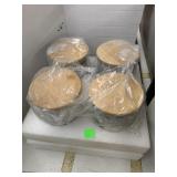 4cnt Vases with Lids