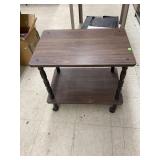 Rolling 2- level cart