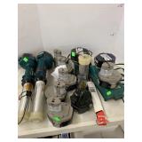 Ni-MH Batteries, 2 Chargers, Lights