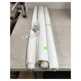 3 Window blinds w bag of Supplies