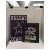 Cowboys Sign and Signed Sherman Williams #20