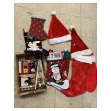 Santa Hats and Stockings