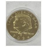 Donald Trump commemorative coin