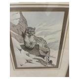 Snow Leopard Print