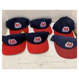 6cnt Marathon Caps