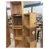 Military Wooden Boxes - 7 cnt