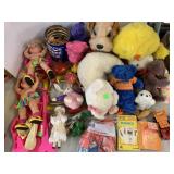 Assorted Toys and Stuffed Animals