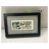 Framed Signed Art Print Range Rover 77/300
