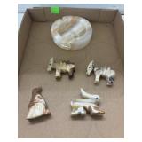 Marble Astray & Animal Figures
