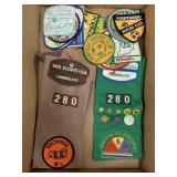 Girl Scout Sashes and Patches