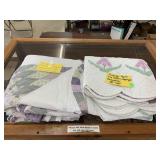 2 Antique Hand Quilted Quilts, See Info Cards