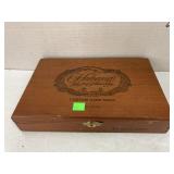 Habana Cigar box filled with memorabilia