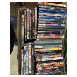 Flat of DVDs