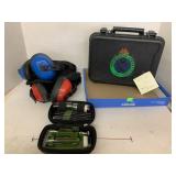 Hand Gun Case, Cleaning Kit, Ear Protection