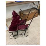 Vntg Baby Carriage Toy