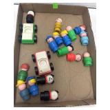 Fisher Price People & Cars Flat