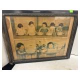 Framed Pictures of Quintuplets