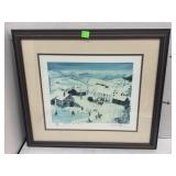 Limited Edition 288/500 Lithograph  by artist
