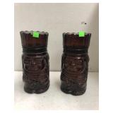 Glass Native American Jars