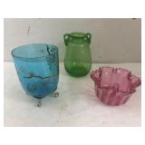Vintage Glass - Lot of 3