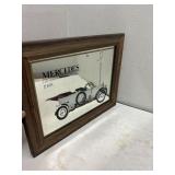 Advertising Mirror - Mercedes Edwardian Tourer
