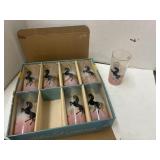 Stallion Liberty Glass Hostess Set of 8 in