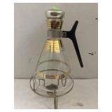 Vintage MCM Inland Glass Atomic Carafe Decanter
